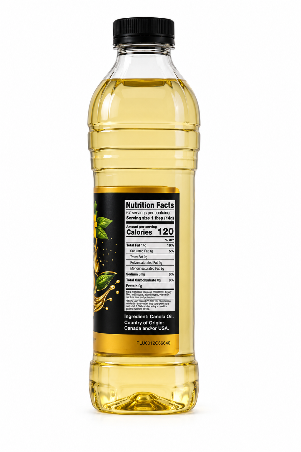 Rhema Refined Canola Oil - 1 Liter